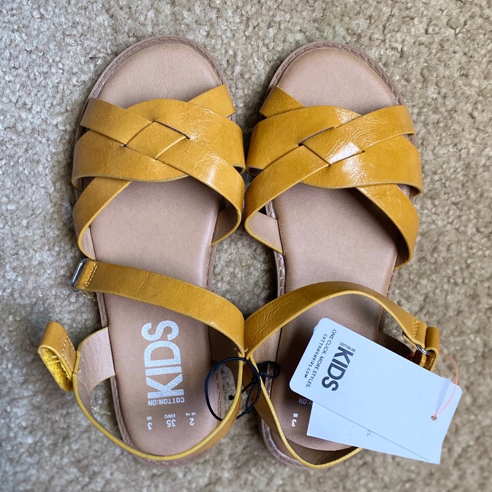 Girls Cotton On Kids Sandals Size 2